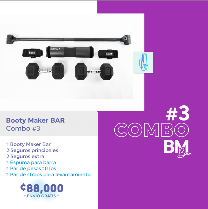 BM Bar- Barra para mancuernas