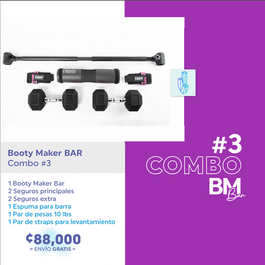 BM Bar- Barra para mancuernas