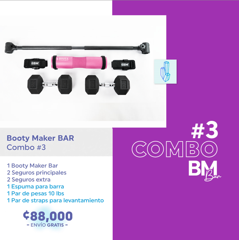 BM Bar- Barra para mancuernas