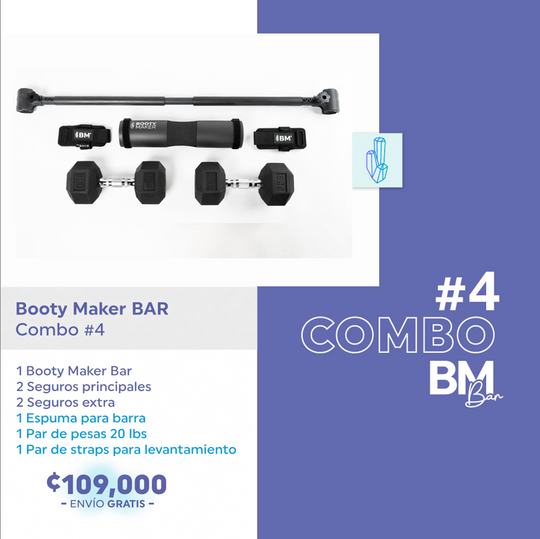 BM Bar- Barra para mancuernas