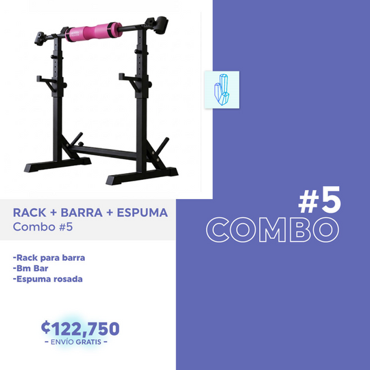 BM Bar- Barra para mancuernas