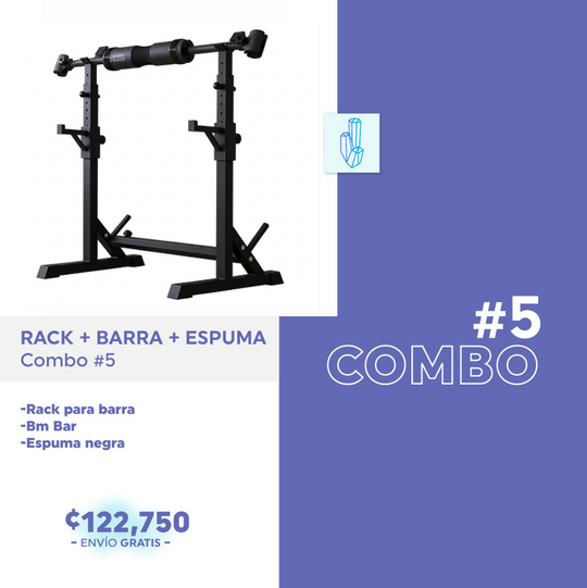 BM Bar- Barra para mancuernas
